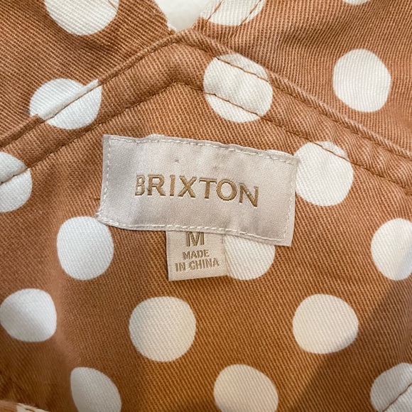 Brixton Christina Crop Polka Dot Overalls - Picture 7 of 12